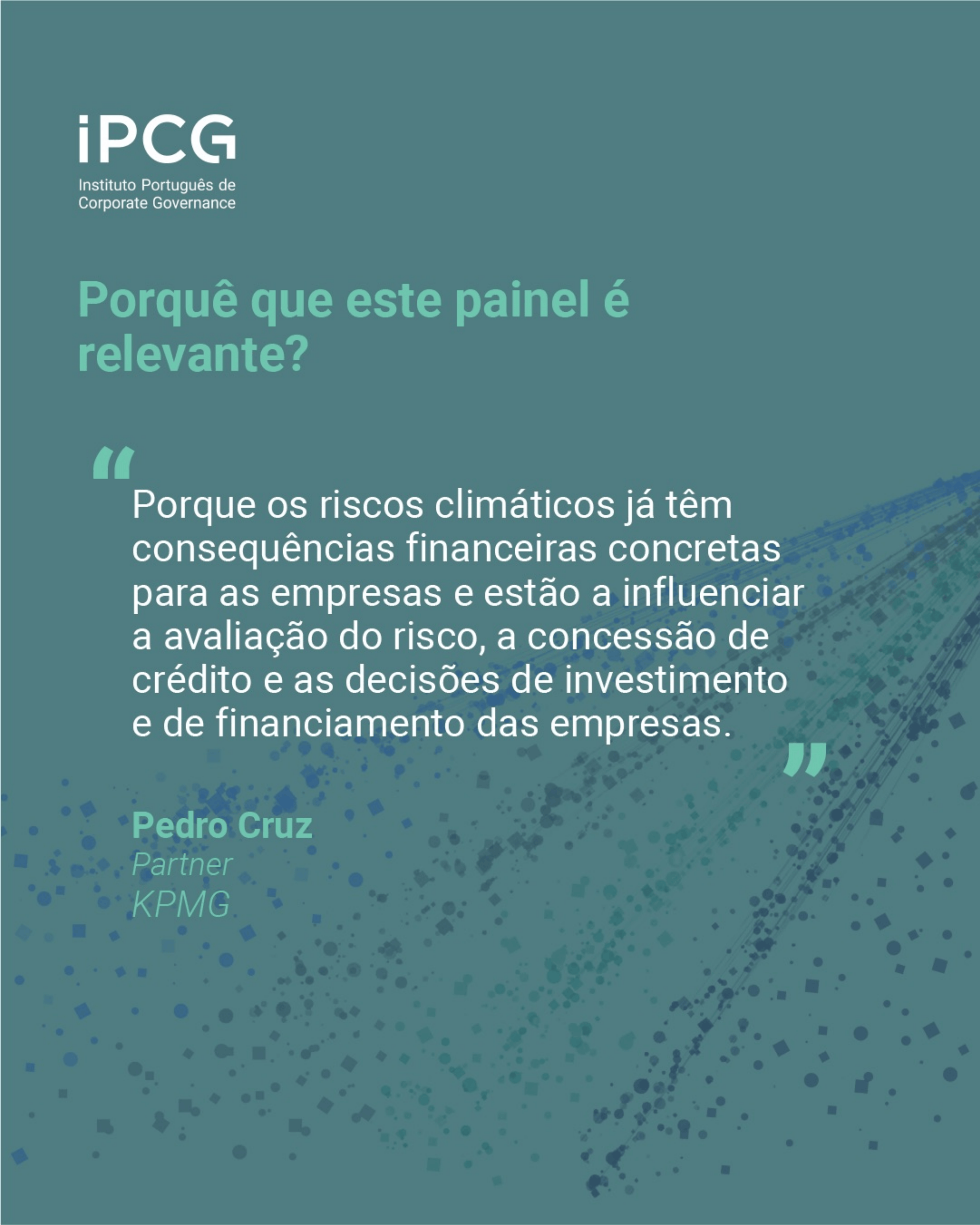 Créditos IPCG IPCG - Instituto Português de Corporate Governance