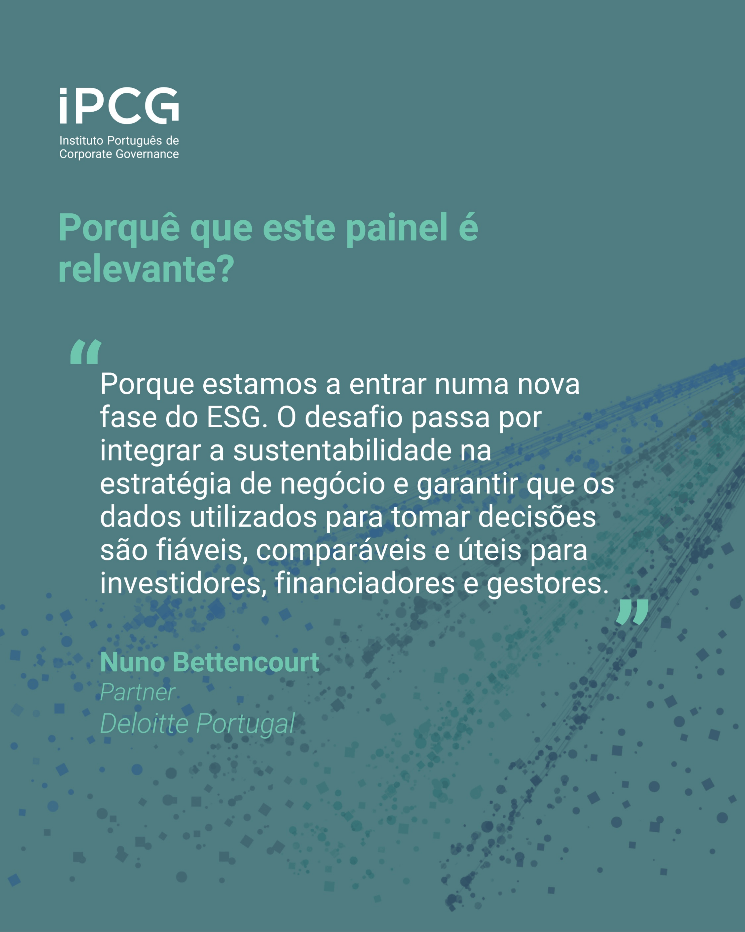 Créditos IPCG IPCG - Instituto Português de Corporate Governance