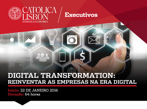 Digital Transformation pela CATÓLICA-LISBON