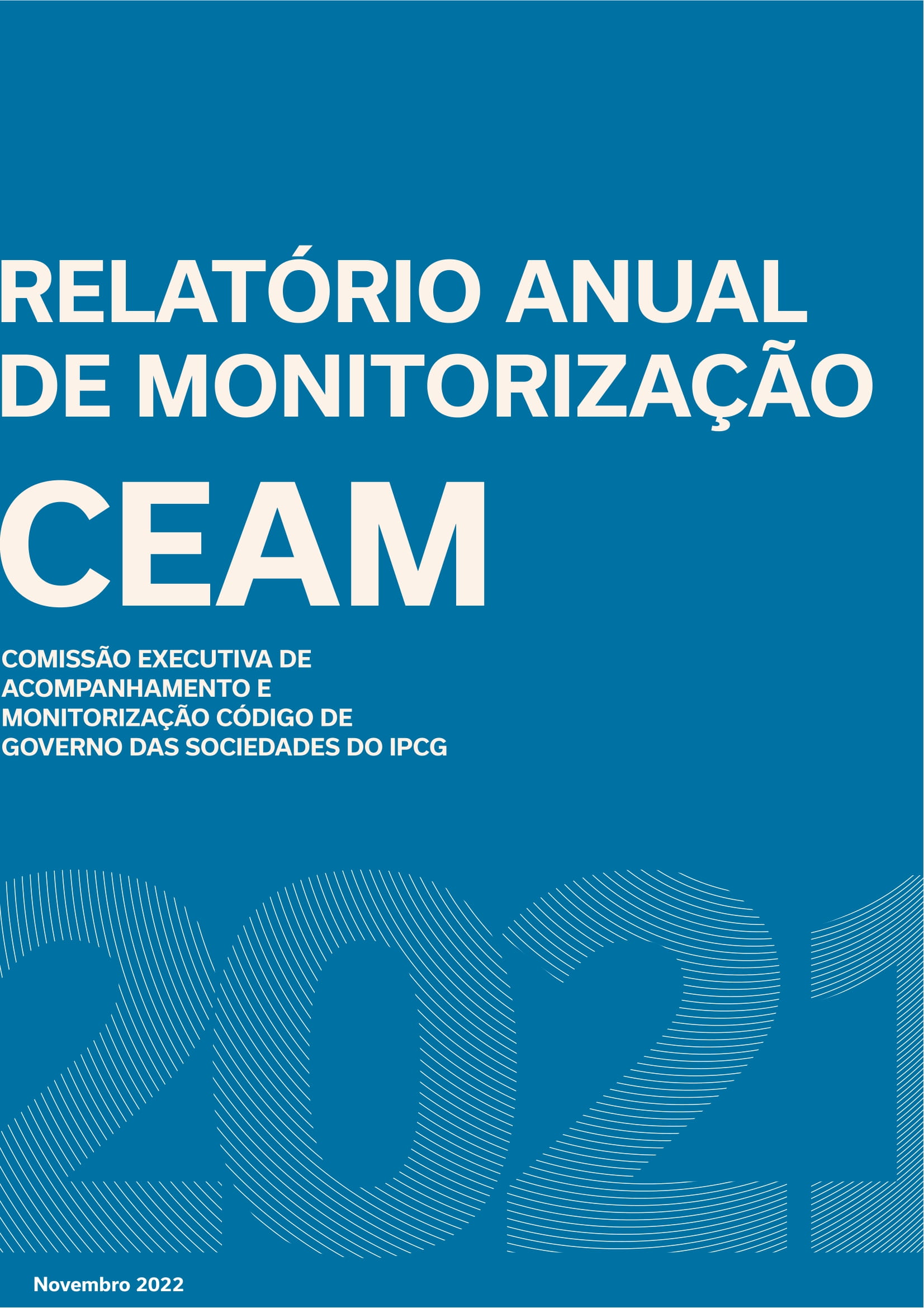 Relatório Anual de Monitorização relativo ao exercício de 2021
