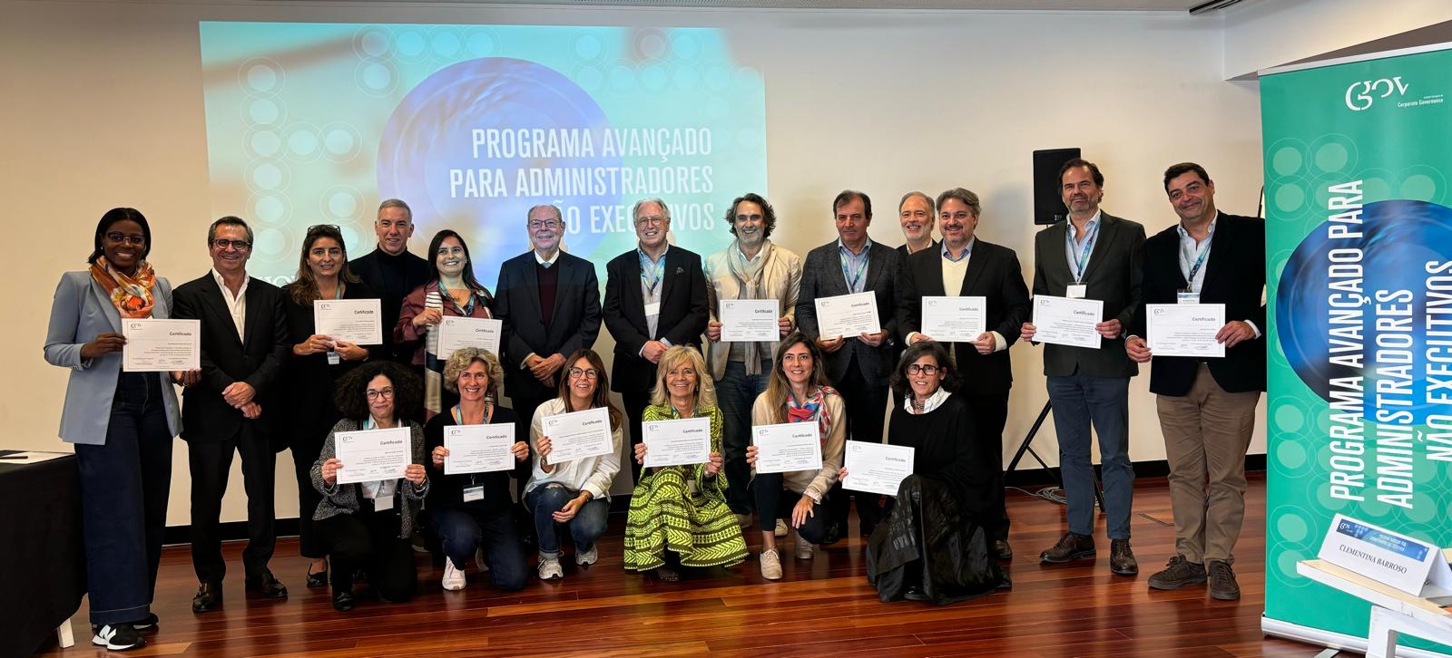 👏 A 12.ª edição do Programa Avançado para Administradores Não Executivos foi concluída com sucesso!